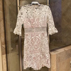 Brand new, semi-formal, wedding or party dress. Never worn!